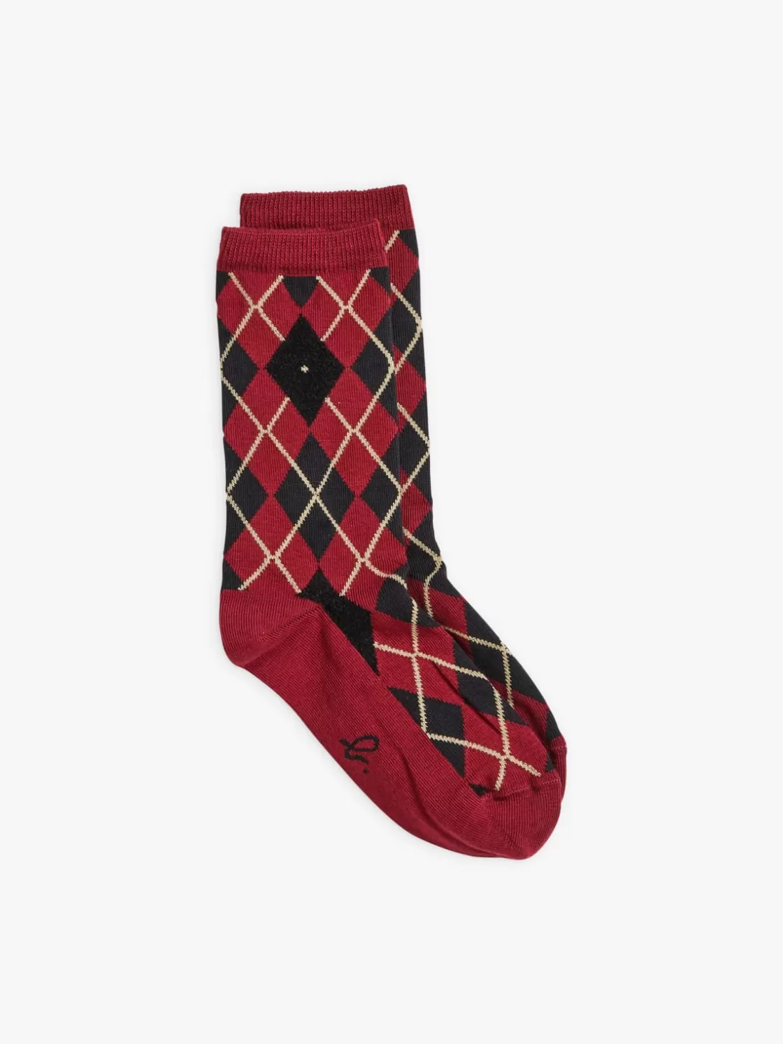 Women agnès b. Lingerie & Socks<Red Cotton Glasgow Socks