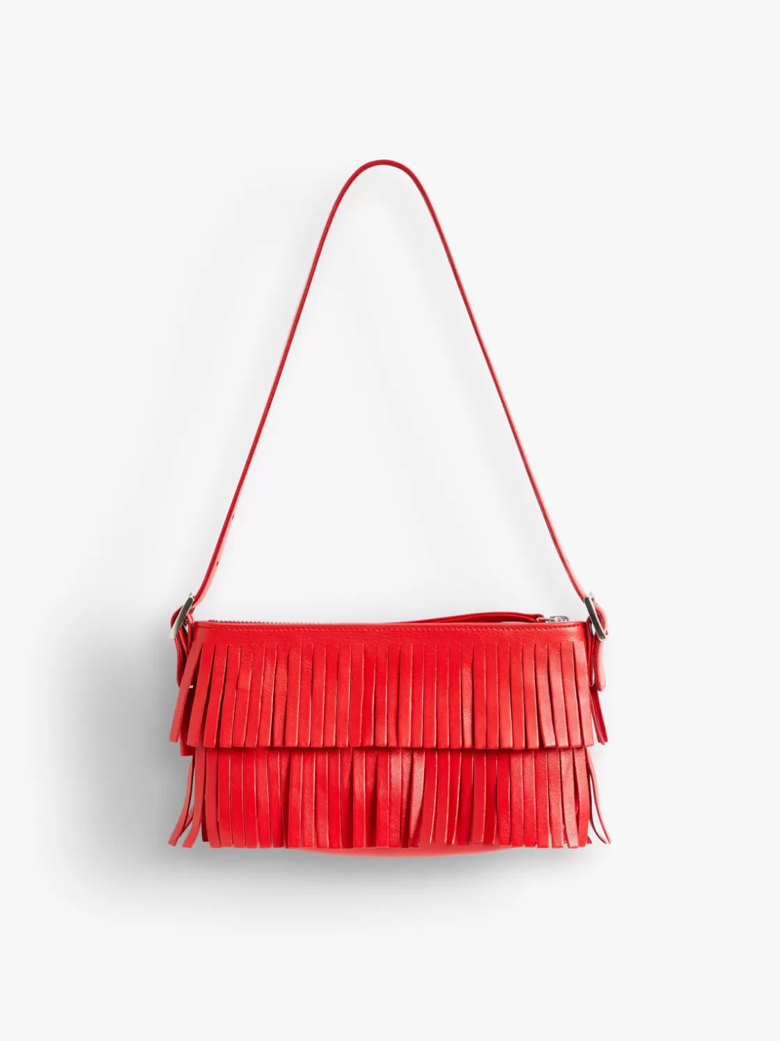 Women agnès b. Shoulder & Crossbody Bags | Handbags<Red Leather Carmen Clutch