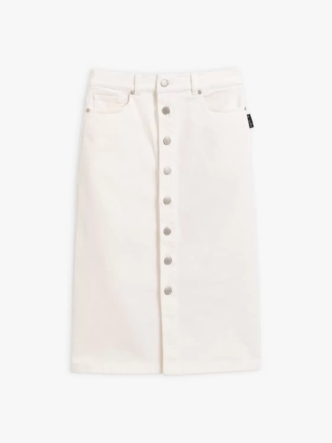 Women agnès b. Skirts & Shorts<White Misfits Knee-length Skirt