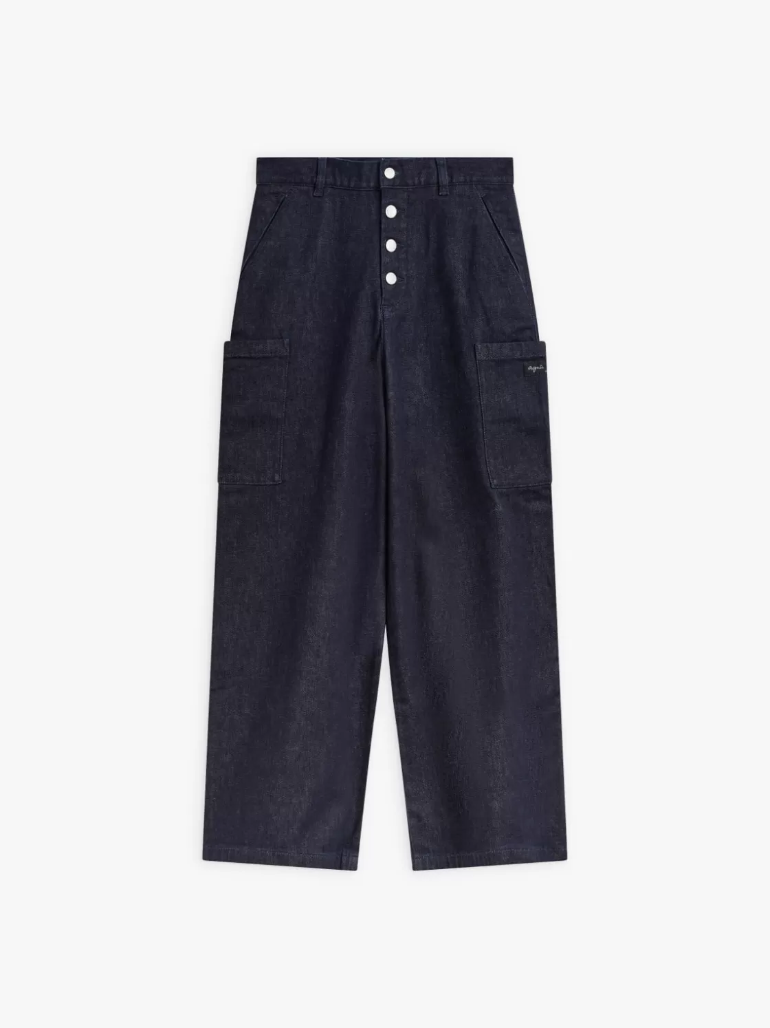 Women agnès b. Pants & Jeans<Wide Leg Jeans