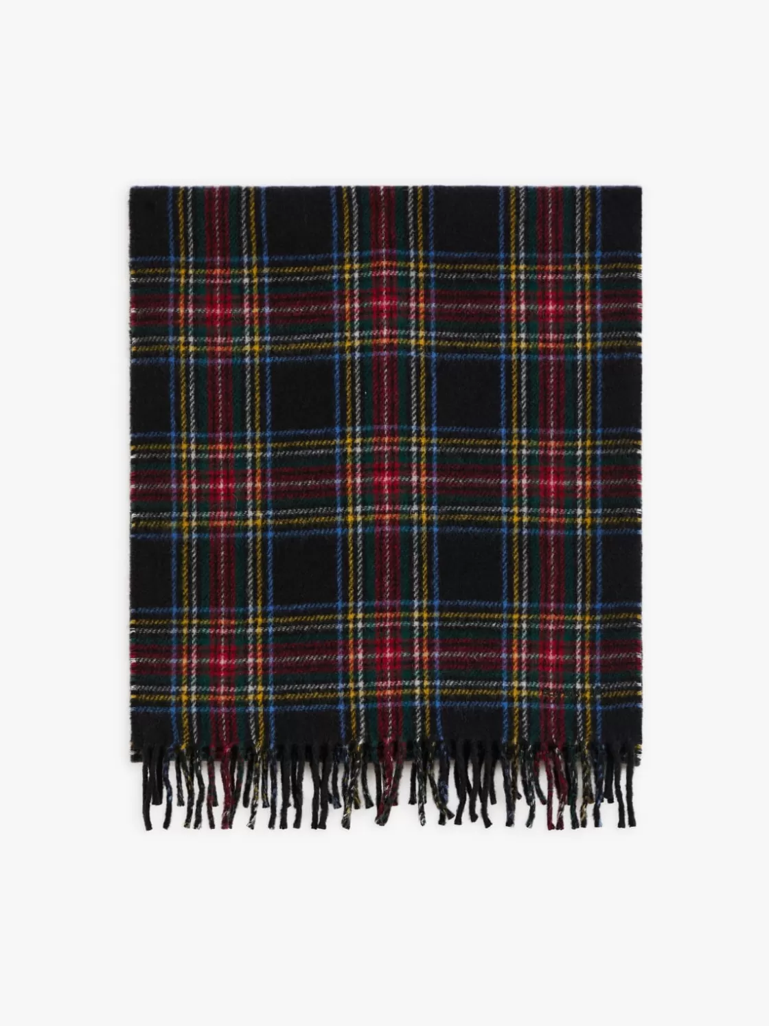 Women agnès b. Scarves & Foulards | Scarves<Wool Checked New Bilal Scarf