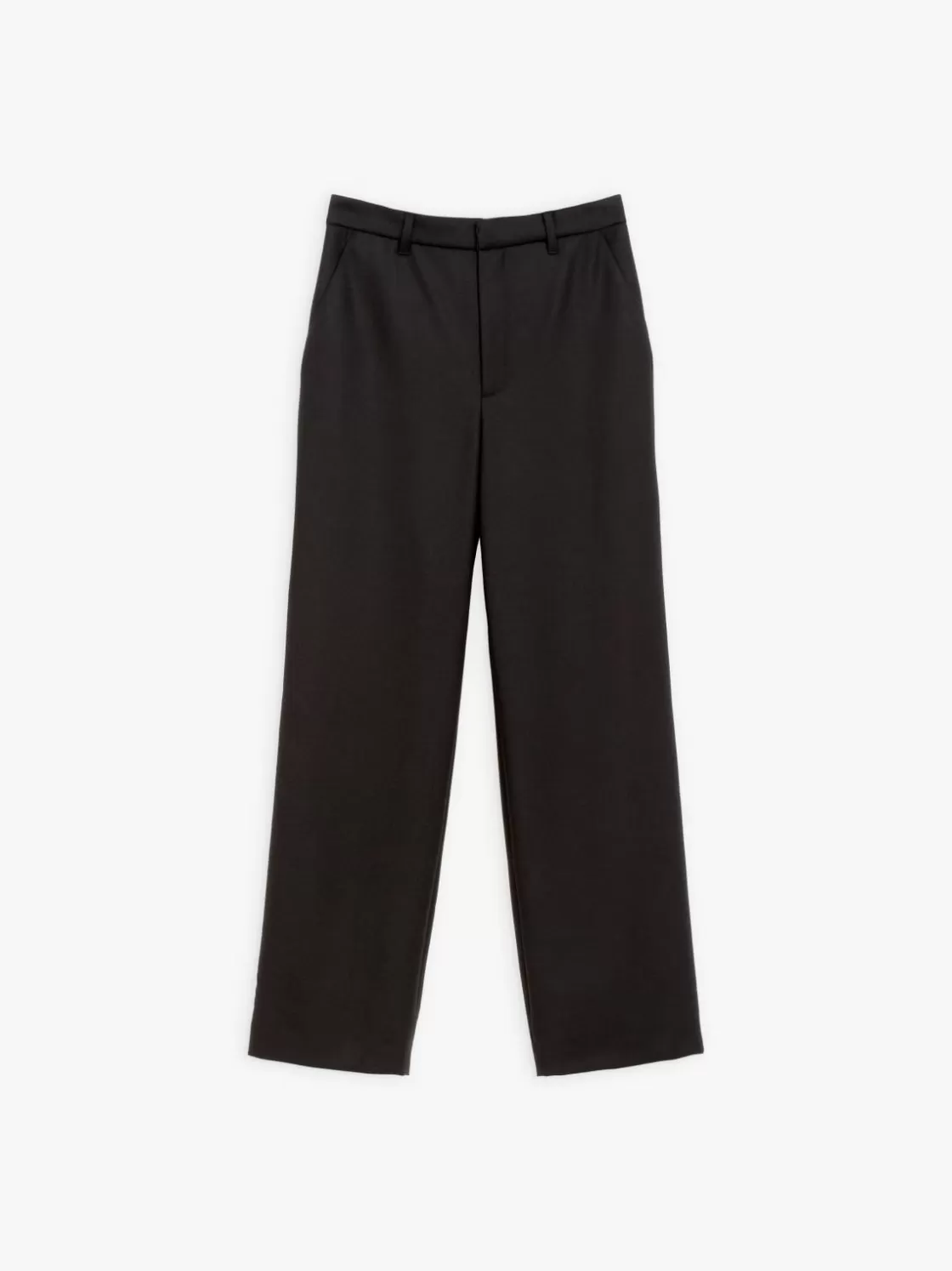 Women agnès b. Pants & Jeans<Wool Gabardine Pants